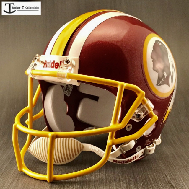 WASHINGTON REDSKINS NFL Schutt EGOP Football Helmet Facemask/Faceguard ( YELLOW)